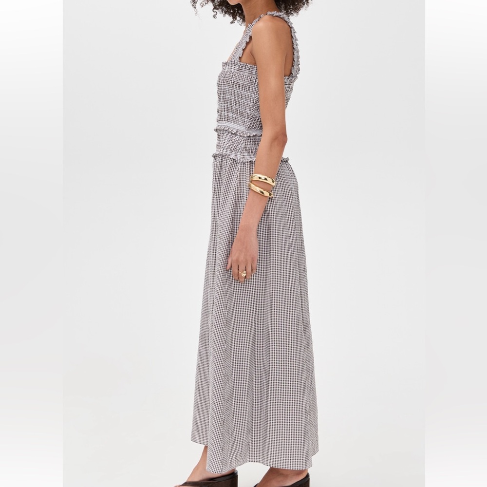 Hill House Home Brown Gingham Azalea Nap Dress - Picture 3 of 11
